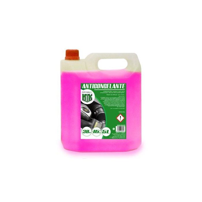 Anticongelante Motorkit -16º 30% Rosa (5 L) 3 Anticongelante Motorkit -16º 30% Rosa (5 L) 3