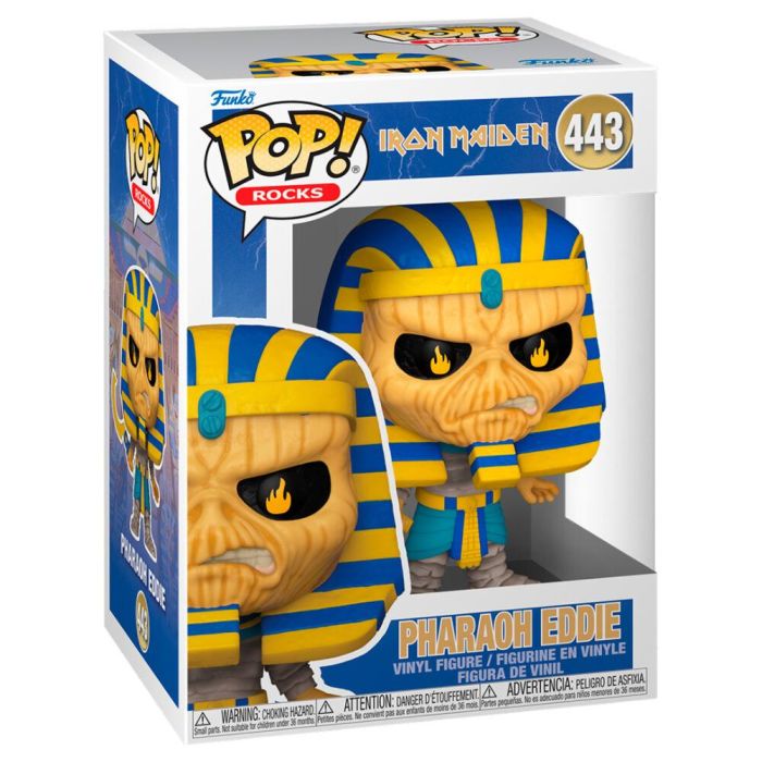 Figura POP Rocks Iron Maiden Pharoah Eddie 1 Figura POP Rocks Iron Maiden Pharoah Eddie 1
