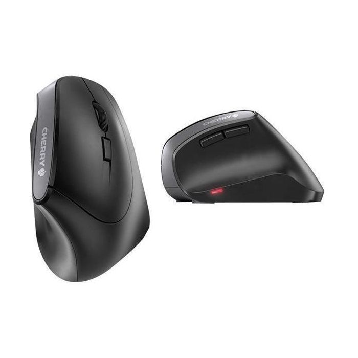 Cherry MW 4500 Ratón Inalámbrico Ergonómico 45º, Sensor Preciso 1200 DPI, 6 Botones para PC Oficina Casa 2 Cherry MW 4500 Ratón Inalámbrico Ergonómico 45º, Sensor Preciso 1200 DPI, 6 Botones para PC Oficina Casa 2