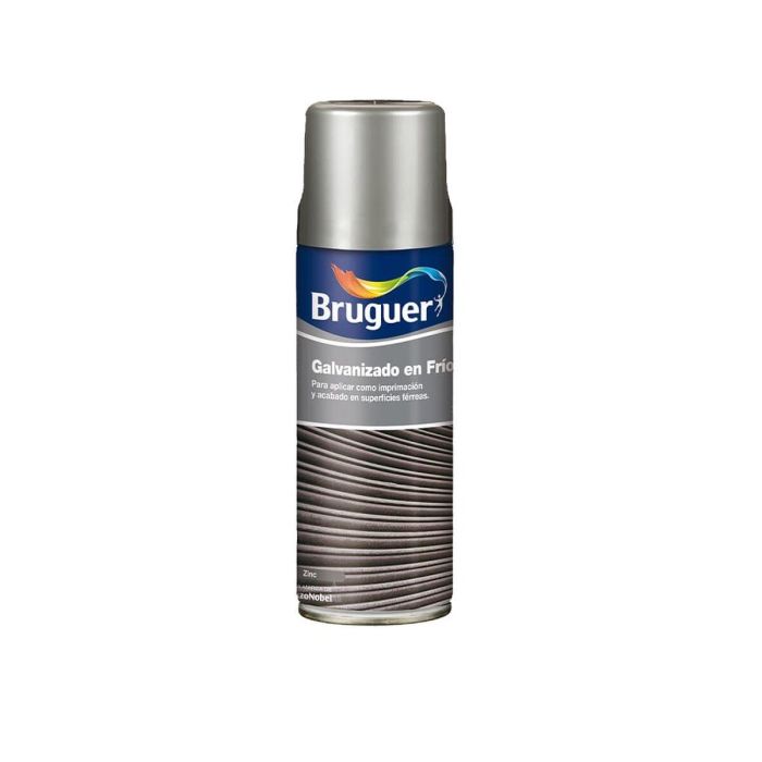Preparación de superficies Bruguer 5159695 Spray Imprimación Zinc 400 ml Mate Galvanizado Preparación de superficies Bruguer 5159695 Spray Imprimación Zinc 400 ml Mate Galvanizado