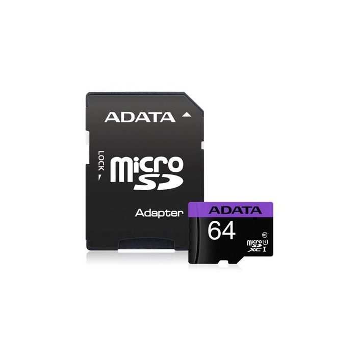 Tarjeta Micro Sd Adata 64 grb Cl10 Tarjeta Micro Sd Adata 64 grb Cl10