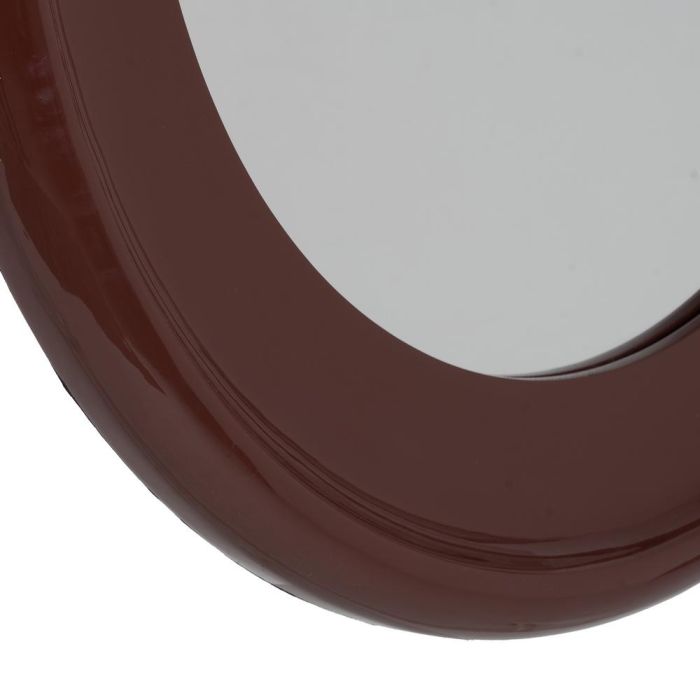 Espejo Lacado Granate Dm Decoración 90 X 5 X 90 cm