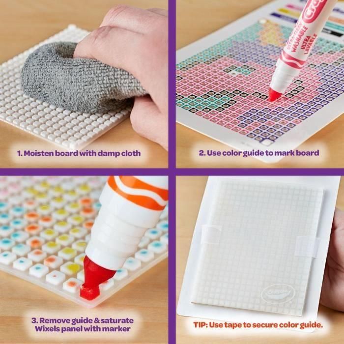 Caja creativa de animales - CRAYOLA - Wixels 5 Caja creativa de animales - CRAYOLA - Wixels 5