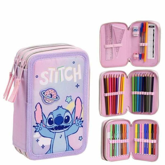 Plumier con accesorios giotto stitch 12.5 x 6.5 x 19.5 cm Plumier con accesorios giotto stitch 12.5 x 6.5 x 19.5 cm