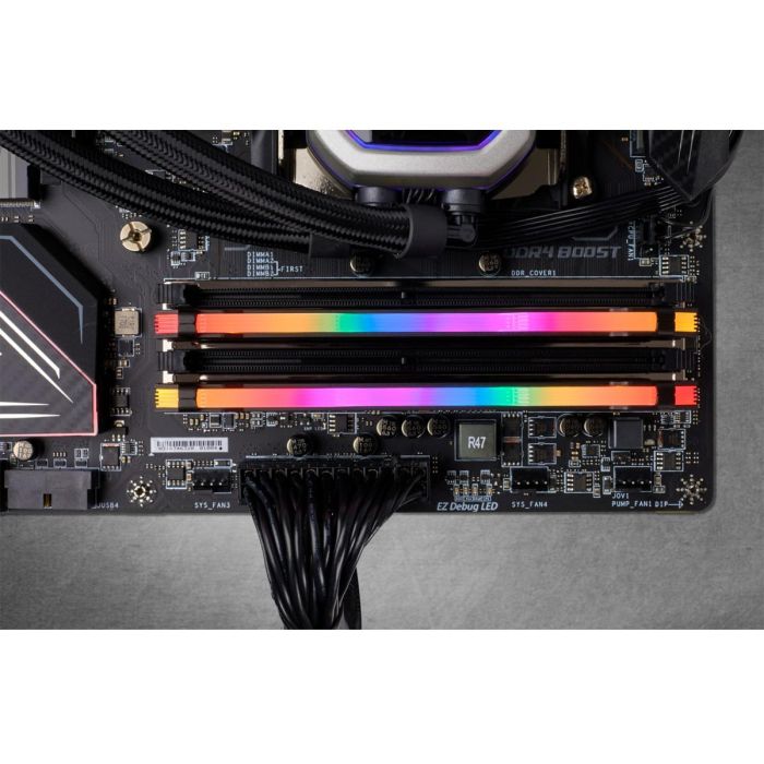 Corsair CMW64GX4M2E3200C16 Memoria RAM Vengeance RGB PRO 64GB (2x32GB) DDR4 3200MHz DIMM XMP para PC 4 Corsair CMW64GX4M2E3200C16 Memoria RAM Vengeance RGB PRO 64GB (2x32GB) DDR4 3200MHz DIMM XMP para PC 4
