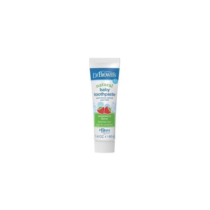 Dr. Brown´s Pasta Dental Infantil Natural Fresa 0-3 Años 40g