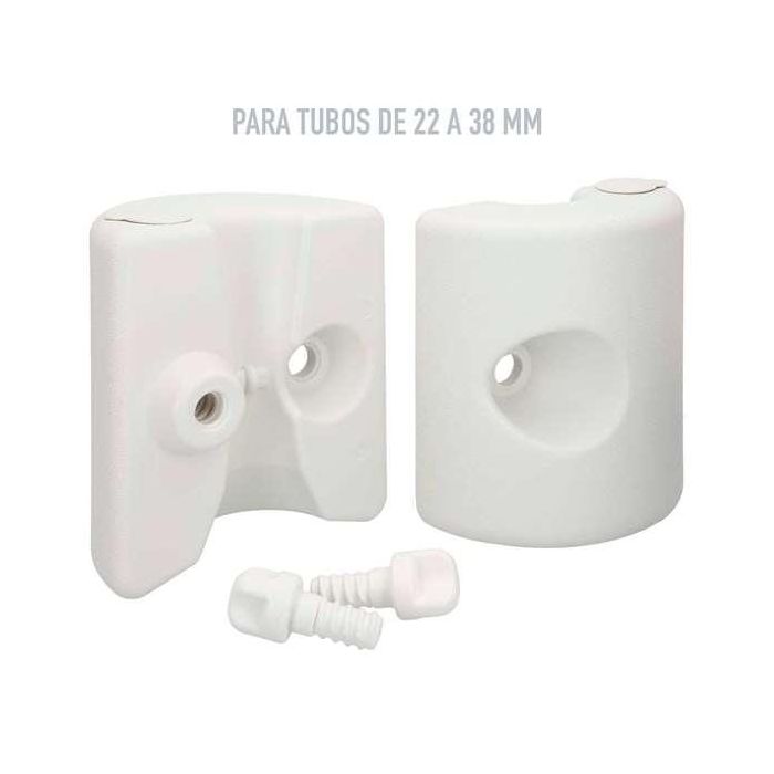 Conjunto 4 soportes de carpa 23x23x25 cm 1 Conjunto 4 soportes de carpa 23x23x25 cm 1