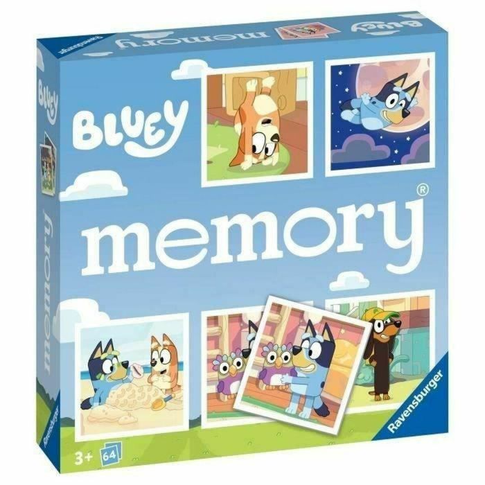 Ravensburger 4005556226467 Juego de Memoria Gran Memoria Bluey para Niños +3 Años 3 Ravensburger 4005556226467 Juego de Memoria Gran Memoria Bluey para Niños +3 Años 3