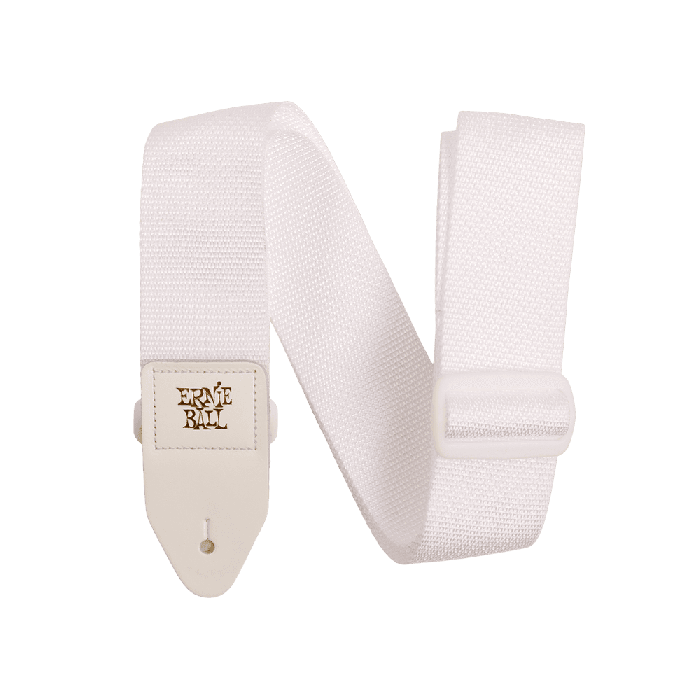Correa Guit/ Bajo Polypro - Blanco & Blanco 0 Correa Guit/ Bajo Polypro - Blanco & Blanco 0