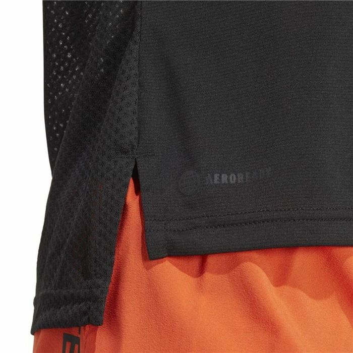 Camiseta de Manga Corta Mujer Adidas Agr Shirt Negro 1