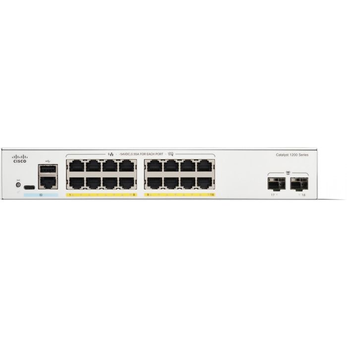 Cisco Catalyst 1200 16-Port GE PoE Switch 1
