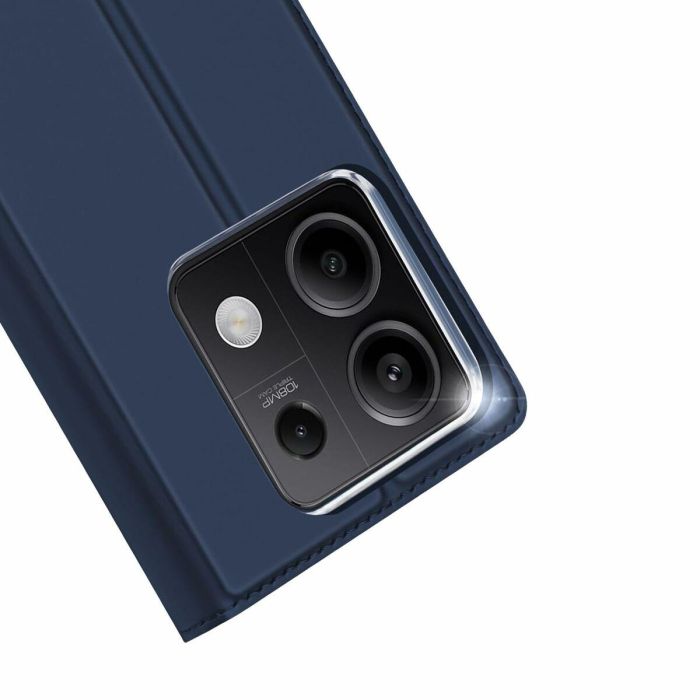 Dux Ducis Skin Pro Case With Flap And Card Slot - Xiaomi Redmi Note 13 5G - Blue 7 Dux Ducis Skin Pro Case With Flap And Card Slot - Xiaomi Redmi Note 13 5G - Blue 7