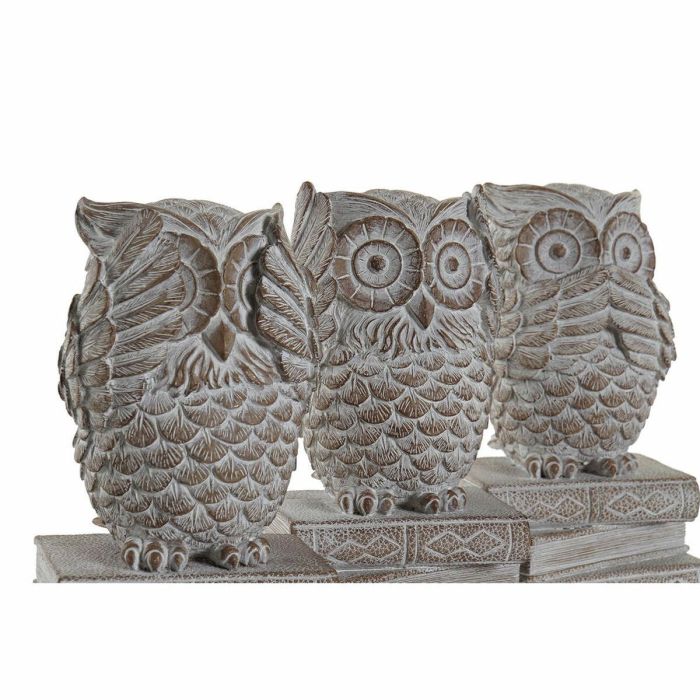 Figura DKD Home Decor Blanco 11 x 20 x 11 cm (3 Unidades) 2 Figura DKD Home Decor Blanco 11 x 20 x 11 cm (3 Unidades) 2