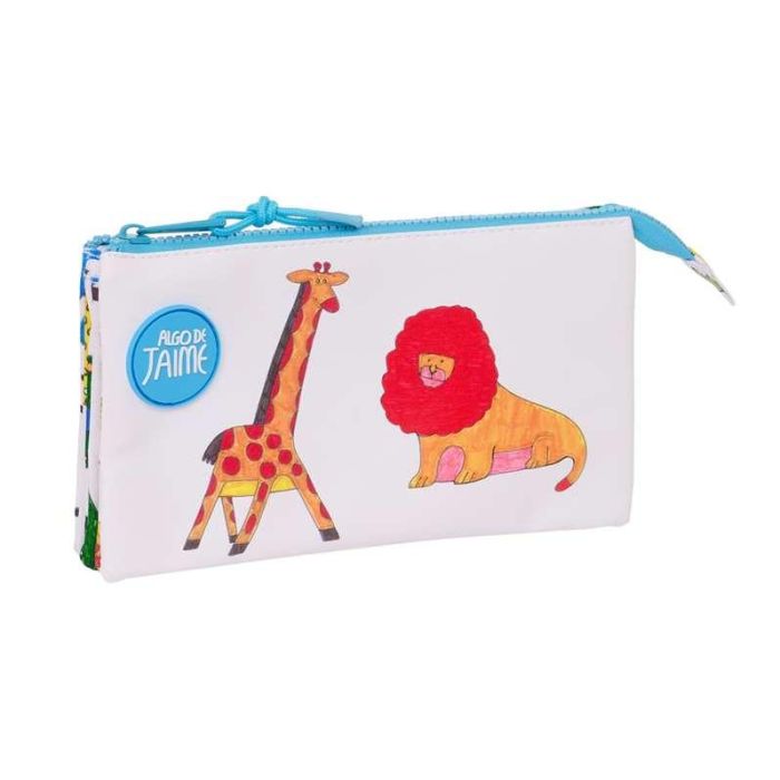 Bolso Escolar Portatodo Safta Triple Algo De Jaime 30x220x120 mm 2 Bolso Escolar Portatodo Safta Triple Algo De Jaime 30x220x120 mm 2