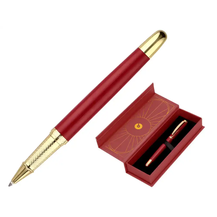Belius Bolígrafo Soiree Aluminio Color Granate y Dorado Tinta Azul Caja Diseño Art Deco 0.8 mm 0 Belius Bolígrafo Soiree Aluminio Color Granate y Dorado Tinta Azul Caja Diseño Art Deco 0.8 mm 0