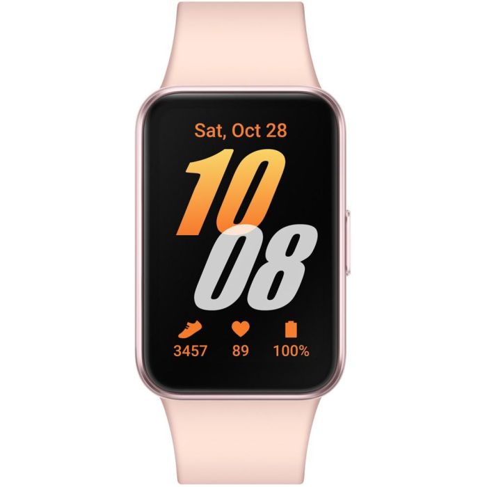 Samsung SM-R390NIDAEUB Smartband Galaxy Fit 3, Batería 13 Días, Pantalla AMOLED 1.6", Monitor Actividad y Sueño, Rosa 1
