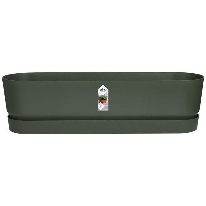 Greenville Oval Planter - Plastic - Ø50 - Negro Greenville Oval Planter - Plastic - Ø50 - Negro