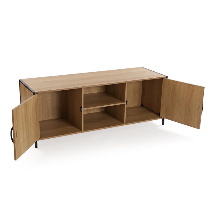 Mueble para TV Nashville Versa 40x45x120 cm - Madera MDF y Metal 1 Mueble para TV Nashville Versa 40x45x120 cm - Madera MDF y Metal 1