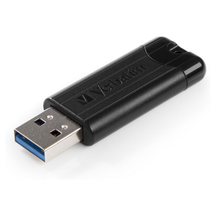 Verbatim Pendrive Pinstripe 32GB USB 3.2 Negro 1