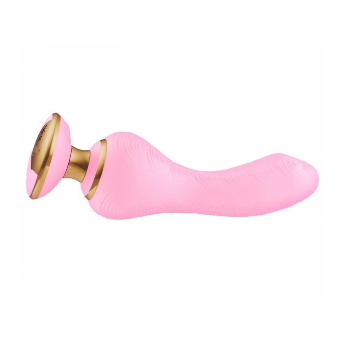 Vibrador Shunga Sanya Rosa claro 6