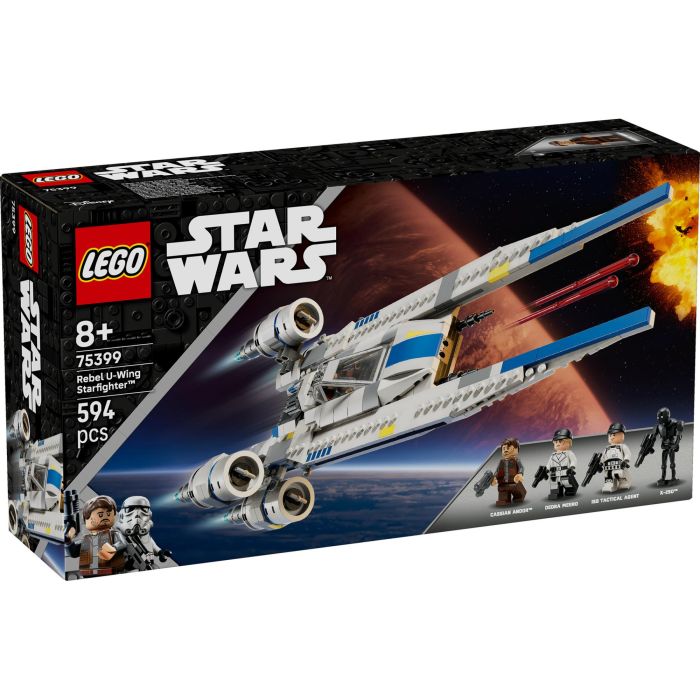 Lego Star Wars 75399 Caza Estelar Ala-U de la Alianza Rebelde Andor Set de Construcción para Niños de 8 Años en Adelante 6 Lego Star Wars 75399 Caza Estelar Ala-U de la Alianza Rebelde Andor Set de Construcción para Niños de 8 Años en Adelante 6