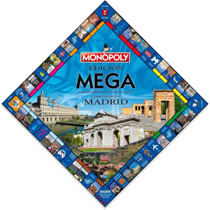 Monopoly Mega Madrid B6602 Hasbro Gaming 2