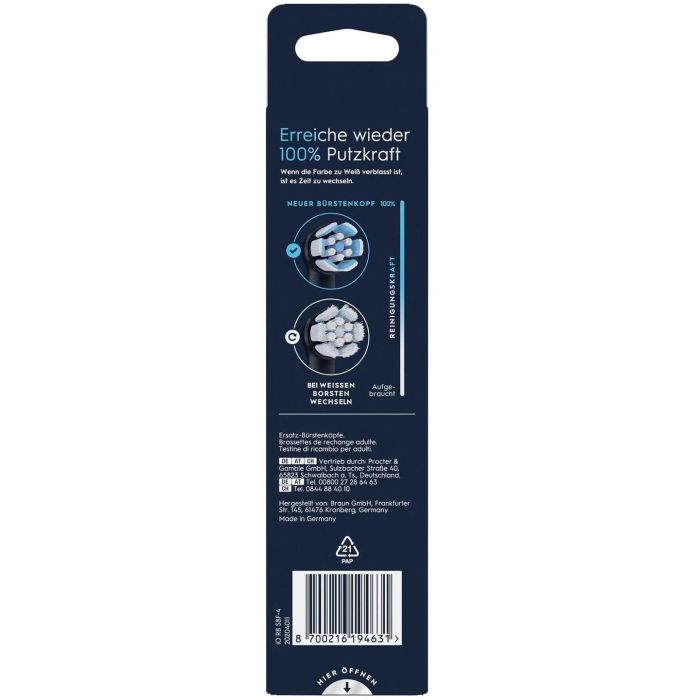 Oral-B iO Aufsteckbürsten Sanfte Reinigung BLACK 4er 2 Oral-B iO Aufsteckbürsten Sanfte Reinigung BLACK 4er 2