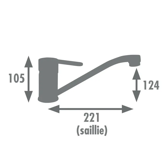 Edouard Rousseau EDO3047404061050 Mezclador de cocina BORN NF Negro 1 Edouard Rousseau EDO3047404061050 Mezclador de cocina BORN NF Negro 1