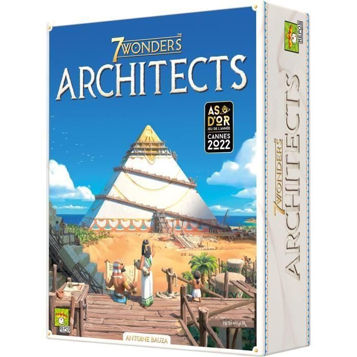 Asmodee 7 Wonders: Architects - Nuevo Juego de Mesa de Construcción de Maravillas - Edad 8+ para 2-7 Jugadores (25 Minutos) 2