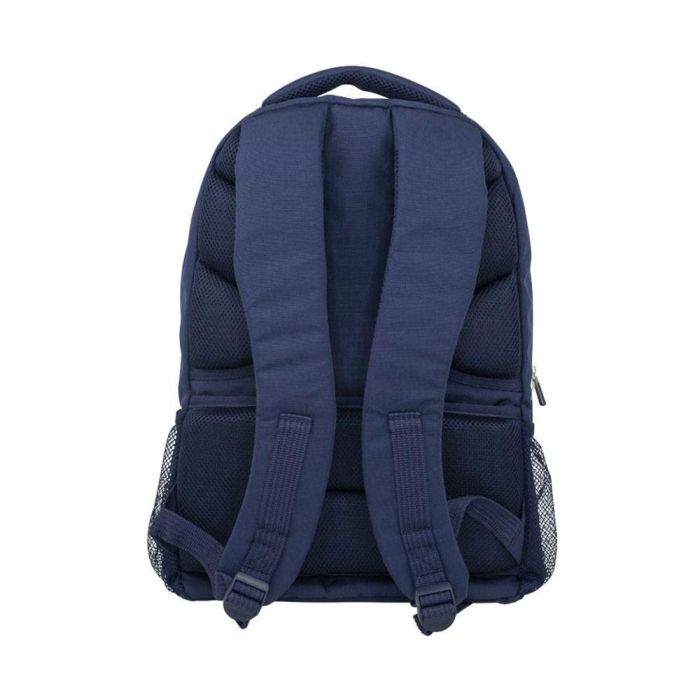 Mochila escolar con 4 cremalleras (25 l) serie 1918, azul marino milan 1