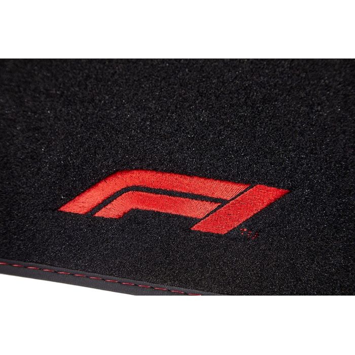 Alfombra De Coche Cm470 4Tlg Negro-Rojo F110858 3 Alfombra De Coche Cm470 4Tlg Negro-Rojo F110858 3