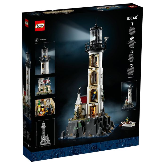 LEGO Ideas 21335 Motorisierter Leuchtturm (Faro Motorizado) - Juego de Construcción 2065 Piezas para Adultos
