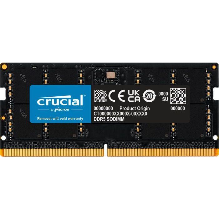Crucial CT32G56C46S5 módulo de memoria 32 GB 1 x 32 GB DDR5 5600 MHz Crucial CT32G56C46S5 módulo de memoria 32 GB 1 x 32 GB DDR5 5600 MHz