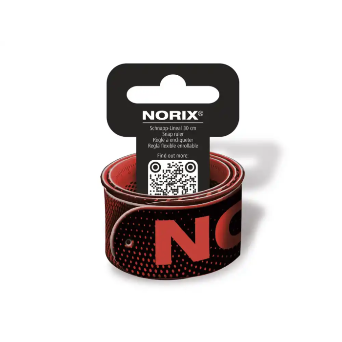 Staedtler Regla Norix 565 30 Flexible Enrollable 30 cm, 2 en 1 (Regla y Pulsera), Color Surtido (Amarillo, Coral, Turquesa) - Expositor de 12 Unidades 3