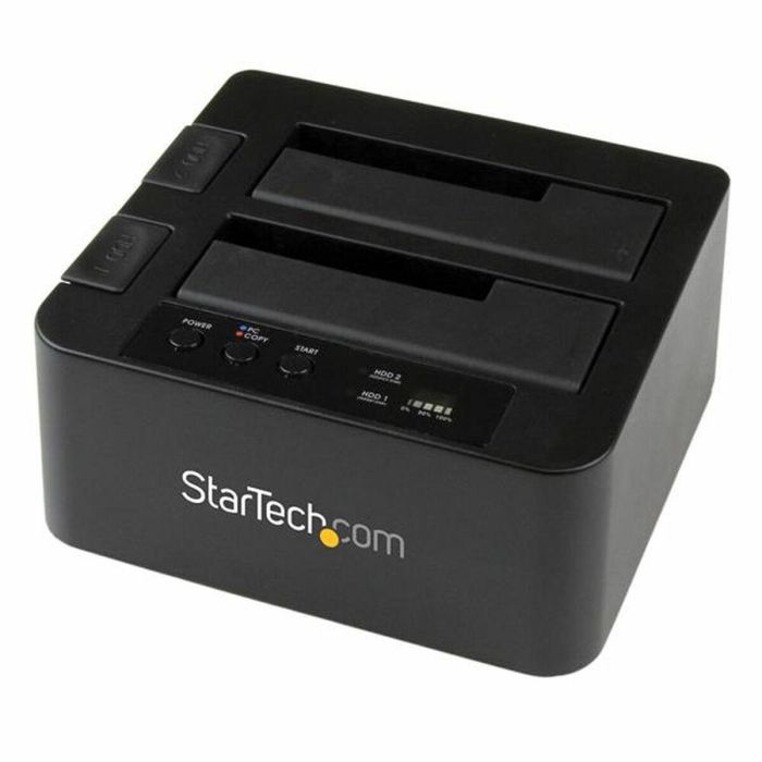 Grabadora Startech SDOCK2U33RE Negro 1