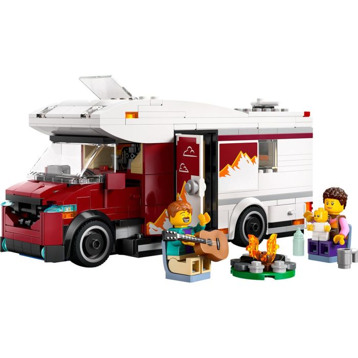 Lego Juego de Construcción Autocaravana Aventurera de Vacaciones City para Niños de 6+ Años 1