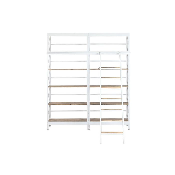 Estanteria Loft DKD Home Decor Blanco Natural 35 x 220 x 180 cm 1 Estanteria Loft DKD Home Decor Blanco Natural 35 x 220 x 180 cm 1