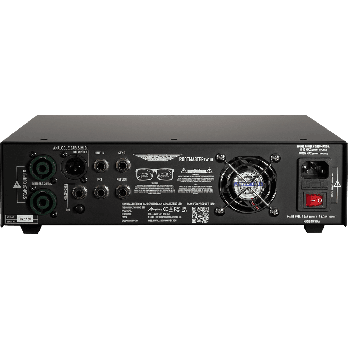 Amplificador Bajo Cabezal De Transistor Ashdown Rm Evo Iii - 500W 3 Amplificador Bajo Cabezal De Transistor Ashdown Rm Evo Iii - 500W 3