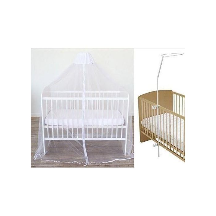 Domiva Mosquitera y Dosel de Flecha para Cama Malla Ultra Fina Cremallera Fosforescente No Impregnada H152cm Blanco Poliéster Domiva Mosquitera y Dosel de Flecha para Cama Malla Ultra Fina Cremallera Fosforescente No Impregnada H152cm Blanco Poliéster