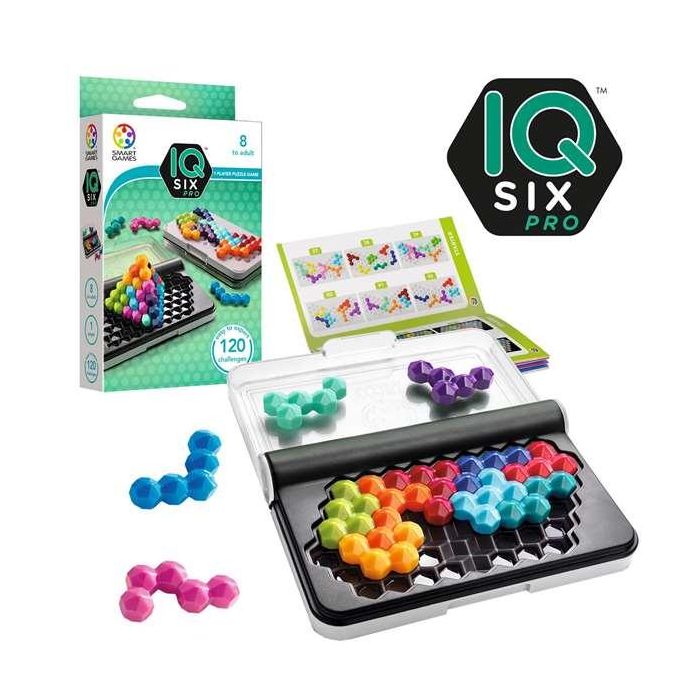 Ludilo IQ Six Pro Juego de Lógica Rompecabezas para Niños y Adultos Edad Recomendada +8 Años 2