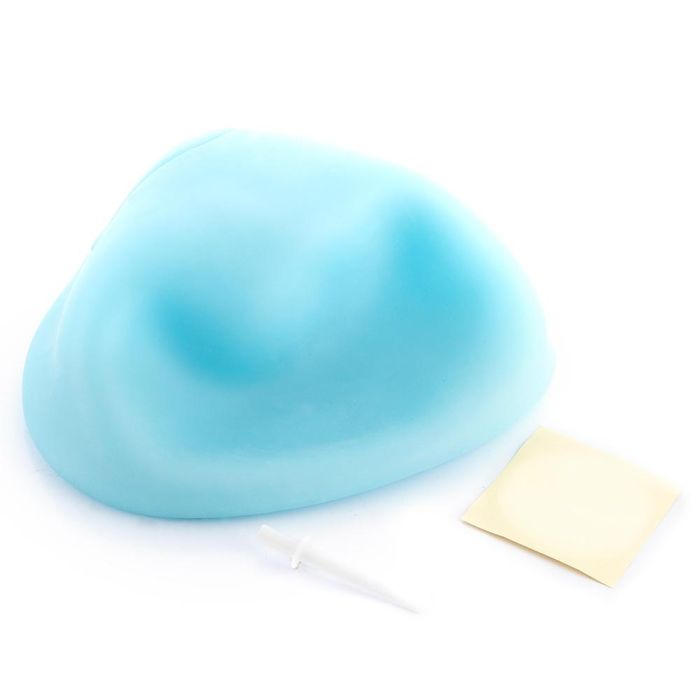 Innovagoods Burbuja hinchable gigante Bagge V0103678, Ø120cm inflado, azul translúcido 1
