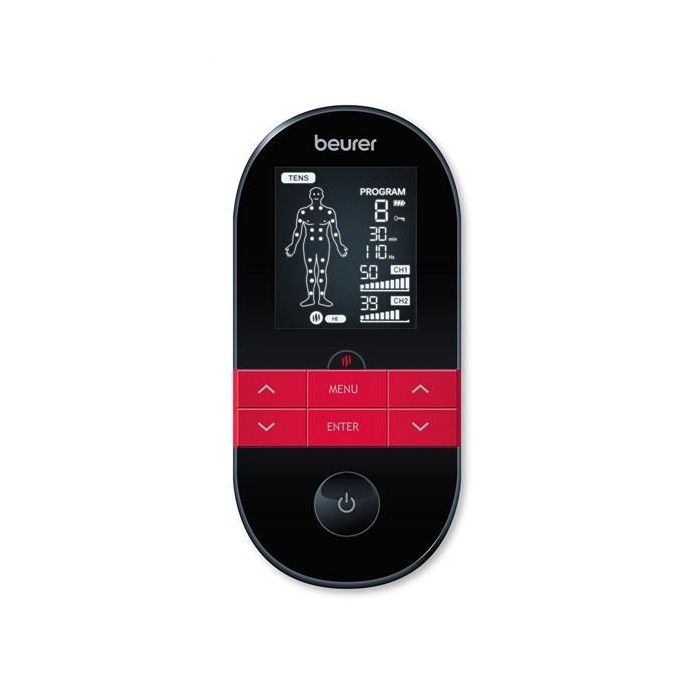 Beurer EM-59 Electroestimulador Digital TENS/EMS con Función Calor para Dolor y Relajación 6 Beurer EM-59 Electroestimulador Digital TENS/EMS con Función Calor para Dolor y Relajación 6