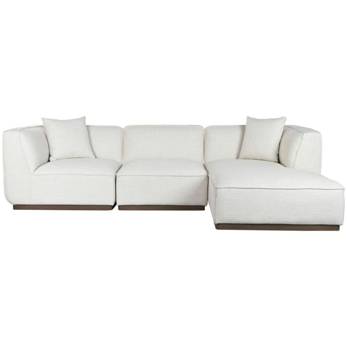 Sofa Scandi DKD Home Decor Crema 171 x 72 x 279 cm Sofa Scandi DKD Home Decor Crema 171 x 72 x 279 cm