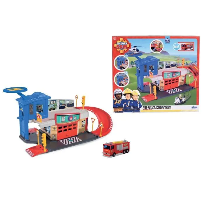 Simba Toys Bombero Sam Estación de Bomberos Jada SMOB203097008 1