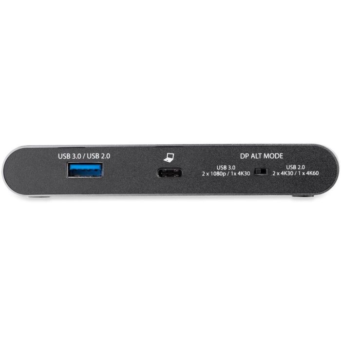 Hub USB Startech DK30C2HAGPD Negro Gris USB-C 3 Hub USB Startech DK30C2HAGPD Negro Gris USB-C 3