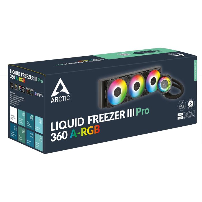 K Cooler Wasserkühlung Arctic Liquid Freezer III Pro 360 A-RGB Black 5