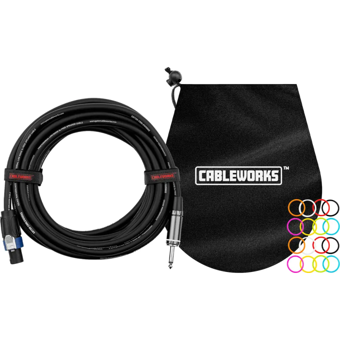 Cableworks Cable de Altavoz Jack/Speakon - 7.5 Metros 4