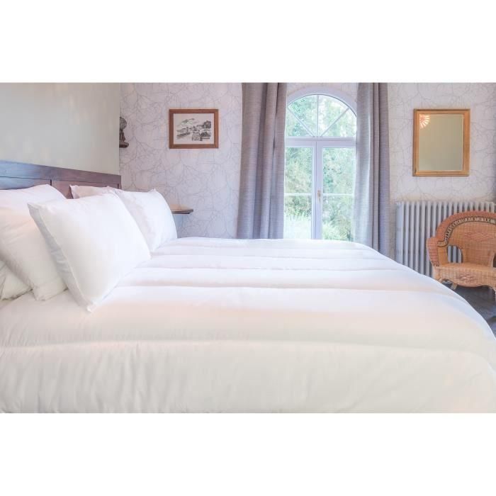 BLANREVE Edredón cálido Percale - Anti-ácaros - 350g / m² - 220x240cm 2 BLANREVE Edredón cálido Percale - Anti-ácaros - 350g / m² - 220x240cm 2
