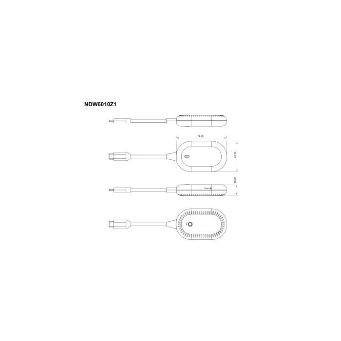 bluechip Wireless Display Dongle HDMI (NWD6000) Wireless Display Dongle USB-C (DP Alt Mode) auf HDMI) 3 bluechip Wireless Display Dongle HDMI (NWD6000) Wireless Display Dongle USB-C (DP Alt Mode) auf HDMI) 3