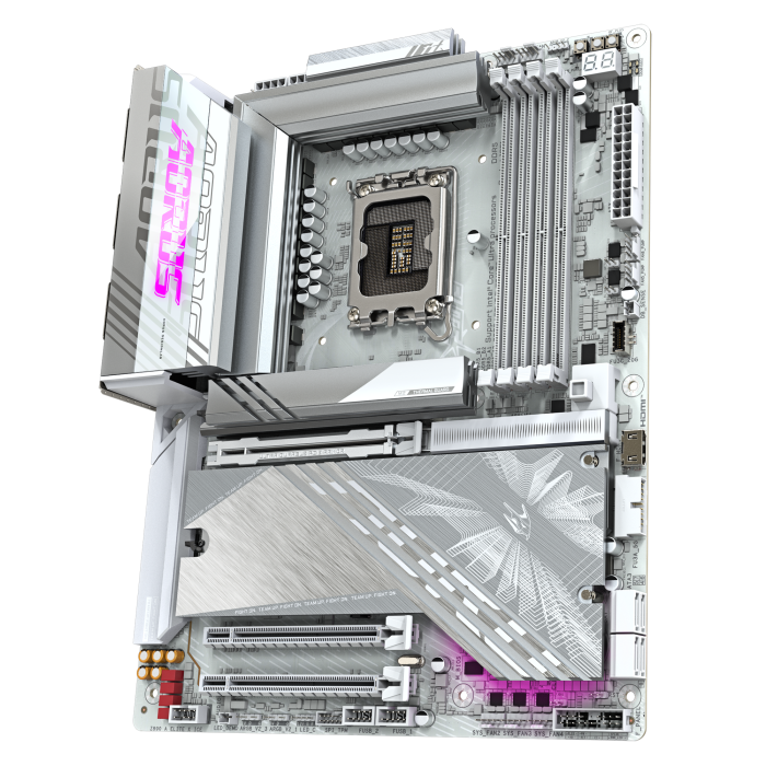 Placa Gigabyte Z890 A Elite X Ice,Intel,1851,Z890,4Ddr5 3 Placa Gigabyte Z890 A Elite X Ice,Intel,1851,Z890,4Ddr5 3